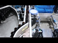 SUS304 6000BPH 30ml Şurup Doldurma Üretim Hatları Sıvı Doldurma Makinesi CE