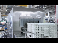 600 sepet/saat sepet yıkama makinesi