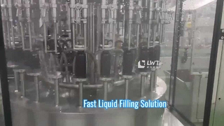 Otomatik Döner Sıvı Dolum Makinesi