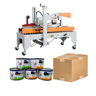 LWT Custom Dog Food Canned Packaging Line Makines Box Taping Machine Case Sealer Automatic Carton sealing machine (LWT) - Köpek yemeği konserve ambalajlama hattı makineleri Kutusu bantlama makinesi