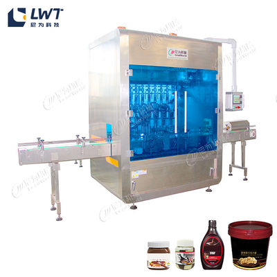 Mayonez / Çili / Domates / Çikolata / Meyve Damar Sosu Doldurma Üretim Hatı Etiketleme ve Sızdırma Makinesi
