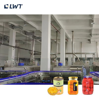 Profesyonel Konserve Gıda Tunel Pasterizer Spray Sterilizasyon Makinesi