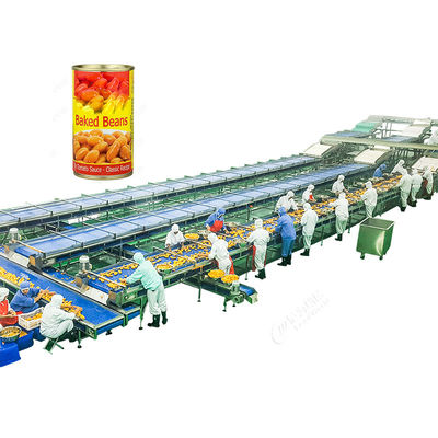 Leadworld Otomatik Konserve Soya Fasulyesi Yeşil Fasulyeler Çikolata ve Kırmızı Fasulyeler Üretim Hatı