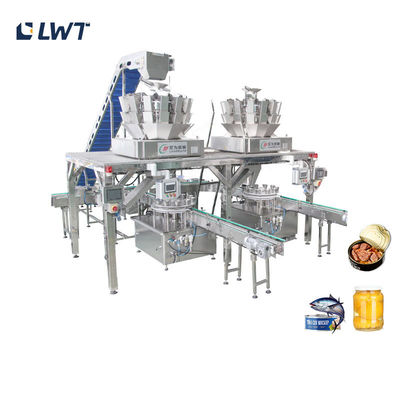Otomatik Sardalya Doldurma Makineleri 1.5KW Güç Tüketimi