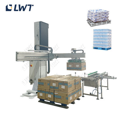 Karton ambalajlar için LWT Otomatik Palletizer Sistemi ¢ CE sertifikalı verimlilik