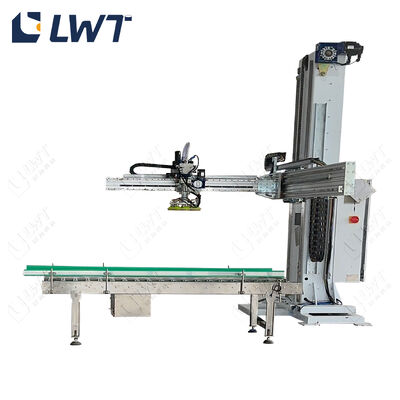 Otomatik Çanta Palletizer Makinesi Tek Sütunlu Palletizer LWT